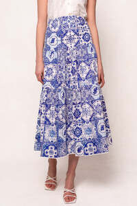 Ivy City - Rosina Kirt in Blue Tile